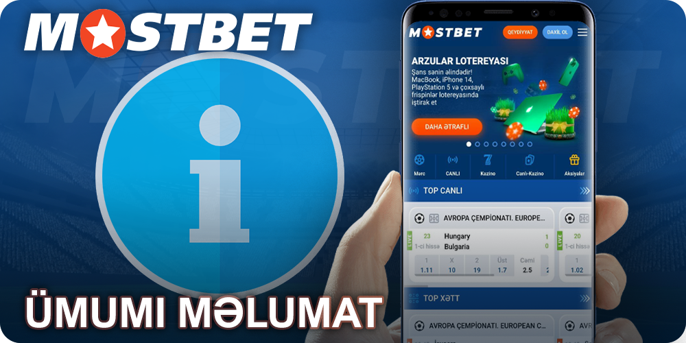 Mostbet tətbiqi haqqında ümumi məlumat