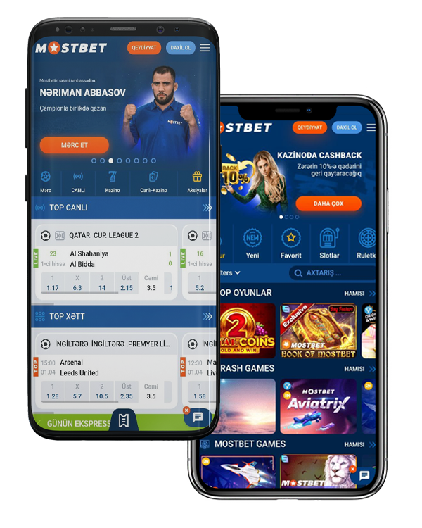 Android və iPhone üçün Mostbet mobil proqramları