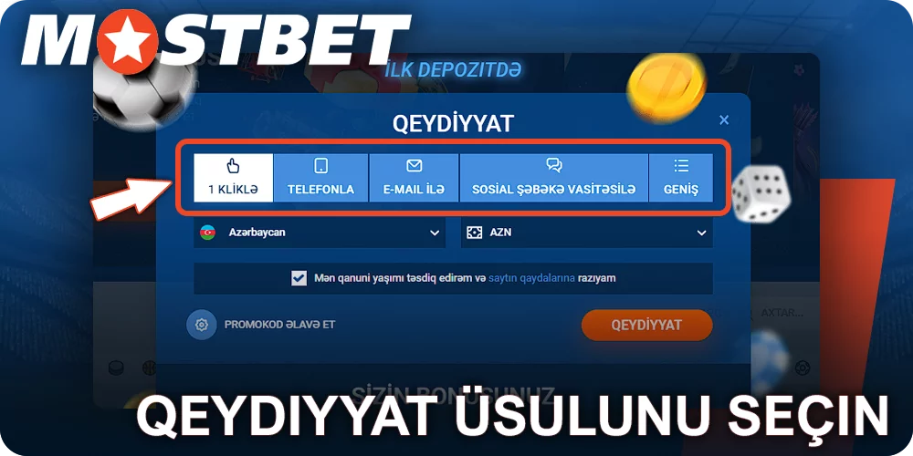 Mostbet canlı mərc bölməsi interfeysi
