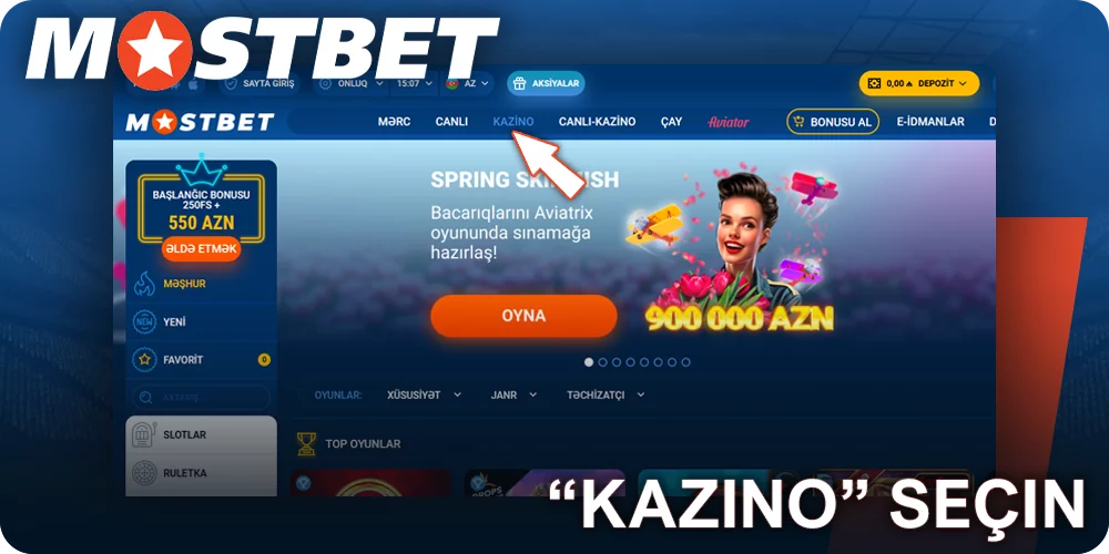 Mostbet-də tennis hadisəsinə mərc qoymaq