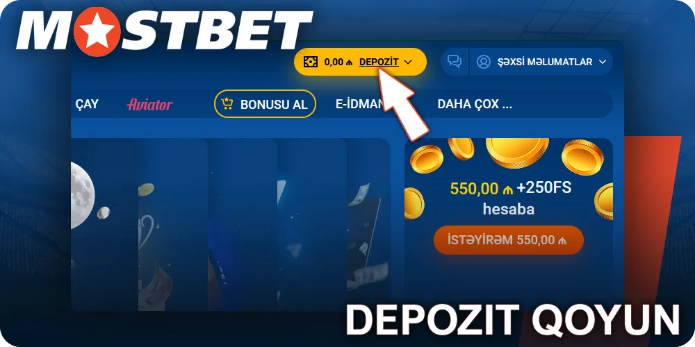 Mostbet müştəri dəstək xidməti ekranı