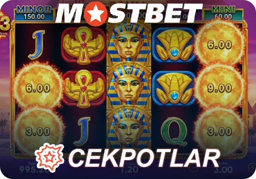 Mostbet kazinosunda cekpot oyunları oynayın