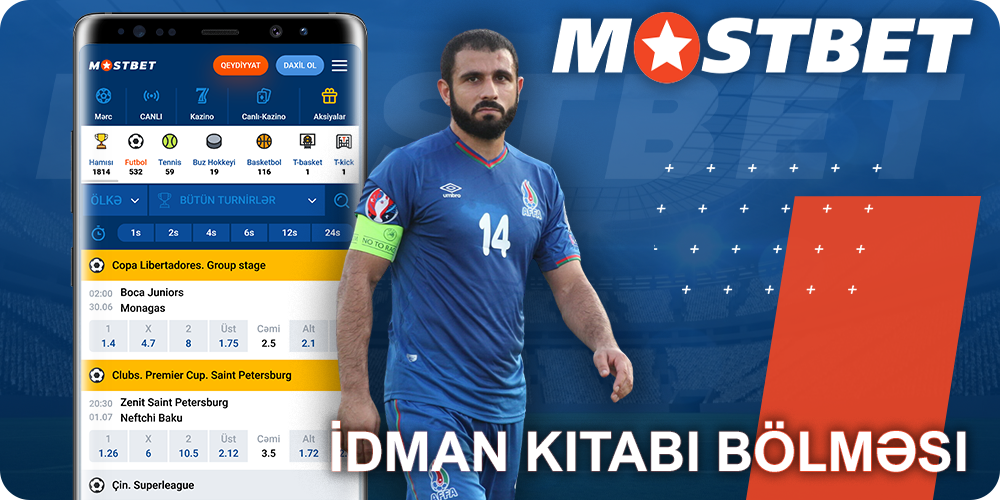 Mostbet proqramında bukmeker